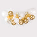 16-Foot DIY White and Gold Balloon Garland and Arch Kit - Main 4
